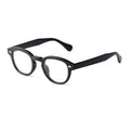 2025 Custom Logo Fashion Retro Rivets Round Vintage Eyewear Optical Frame Men Women Anti Blue Light Glasses