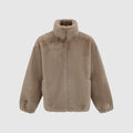 Wholesale Custom Men's Winter Coat Jackets Fashionable Reversible Canvas with Stand Collar