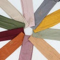 New Design Ribbed Jersey Hijab With Stones Crystal Scarf Tudung Crinkle Scarf Crepe Hijab for Women Shawls Pleated Hijab Shawls