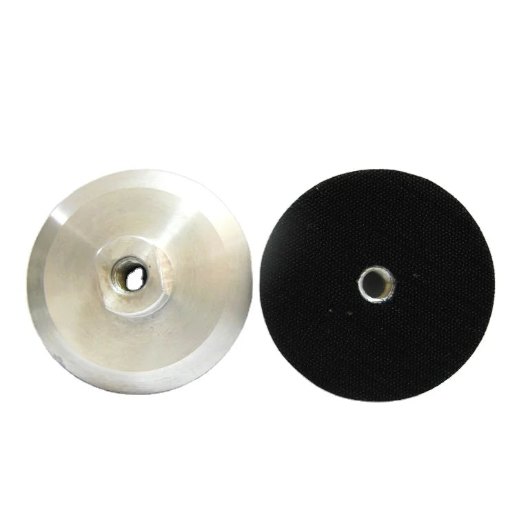 4 Inch/100mm Premium Aluminum Base Backer PadHard and Light Weight Supporting PadDurable for Long-Term Use for Angle Grinder