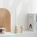 AIKUN Nordic Style Candle Holder Candlestick Home Wedding Valentine Decoration Ceramic Taper Candle Holder
