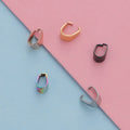 Wholesale Stainless Steel Pendant Pinch Vacuum Plating Gold Claw Bail Clasp for Pendant Necklace Accessories