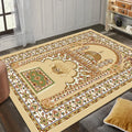 Wholesale Printed Bohemia Muslim Persian Turkish Non-Slip Portable Thick Padded Prayer Rug