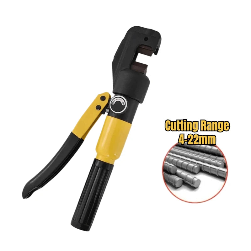 Manual Hydraulic SC-22 13T Rebar Cutter Steel Bar Cut-Off Machine with Replaceable Blades for Construction