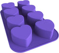 Diamond Heart Shaped Silicone Cake Mold Trays Chocolate Heart Mold Set for Home Kitchen DIY Baking Cake Tools