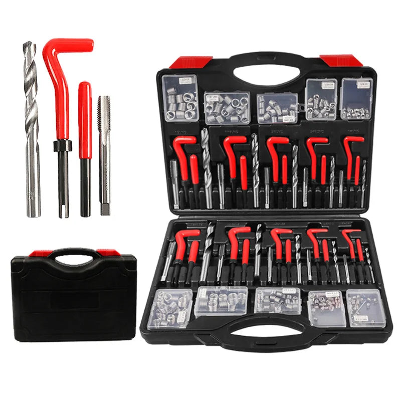261pcs Auto Engine Block Restoring Re Thread Repairing Kit Aluminum Thread Repair Kit