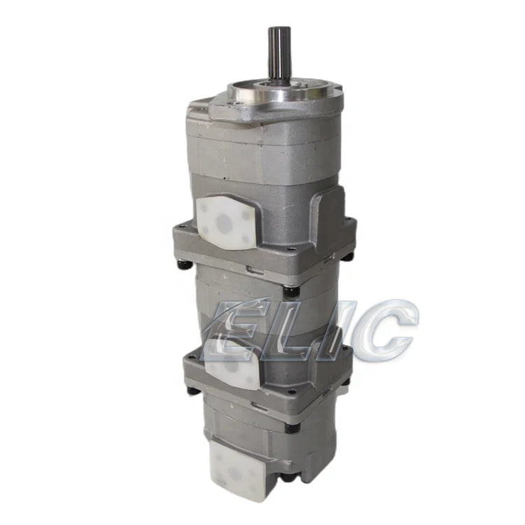 ELIC PC60-3 Triple Hydraulic Gear Pump 705-56-24080 Elic 705-12-29210