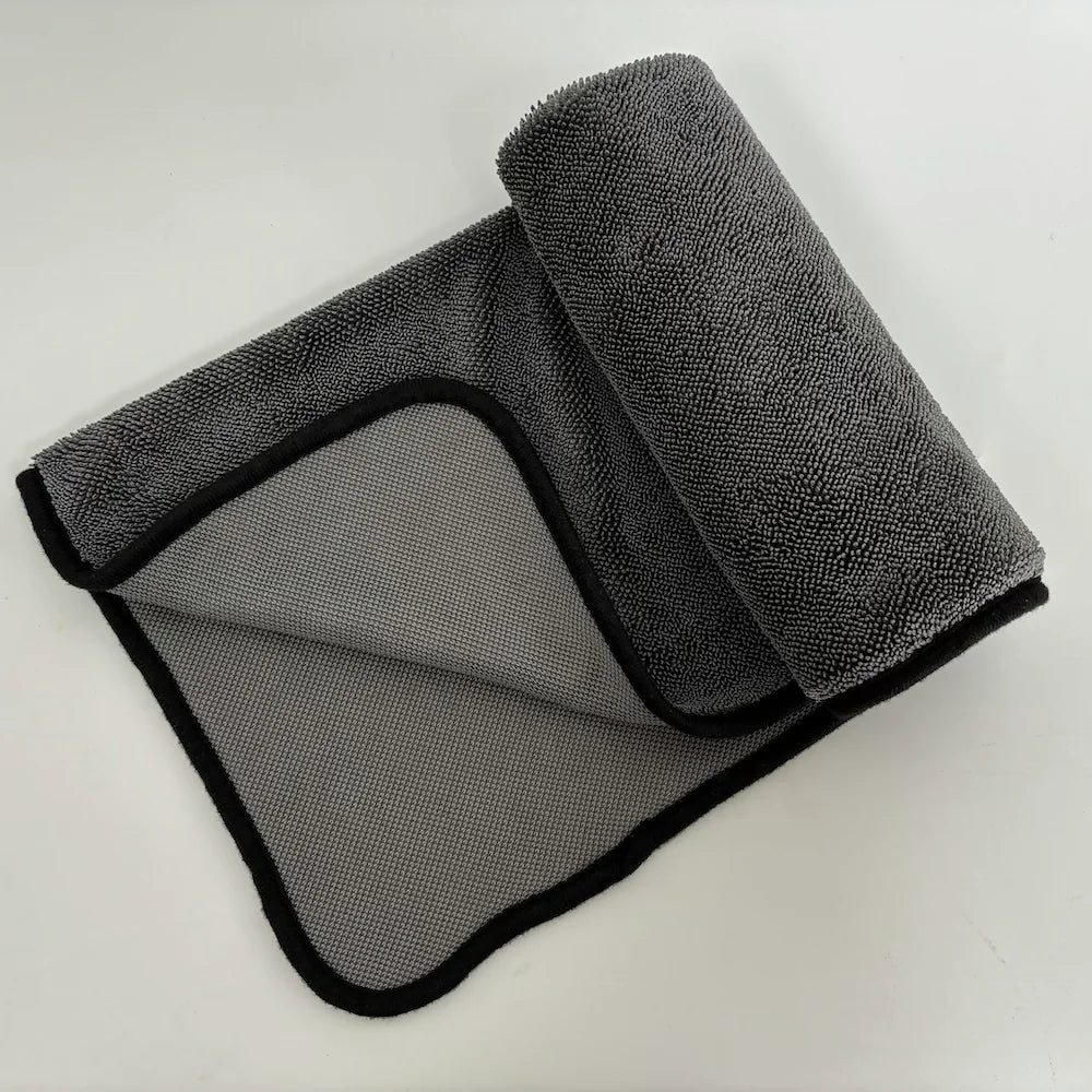 1300Gsm Super Plush Twisted Loop Microfiber Towel Premium  WIPES Microfiber Cleaning Clothes 115 Inch X 115 Inch Detailing Towel