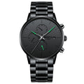 NIBOSI Watches 2023 Newest Watches Men Fashion Sport Stainless Steel Strap Watch Quartz Business Wristwatch Relogio Masculino