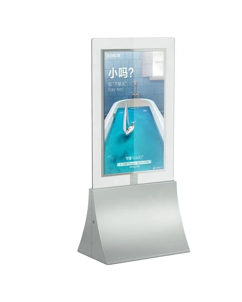 55 Inch Double Sided Vertical Digital Signage Kiosk Touch LCD Computer Screen Monitor Advertising Digital Signage Display Totem
