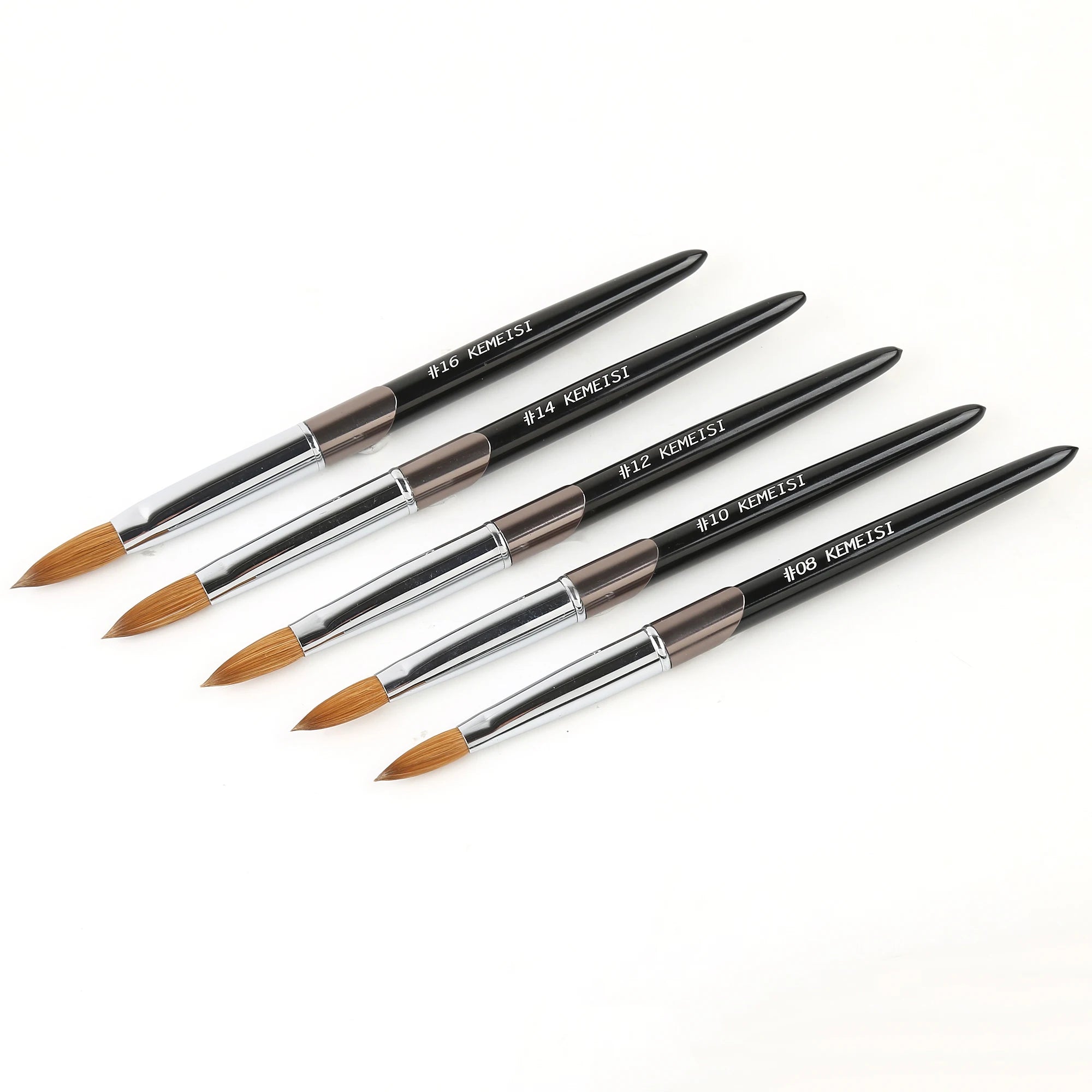 Nail Brushes Kolinsky Acrylic #10 Nail Brushes With 100% Kolinsky Acrylic Nail Brush Kiara Sky