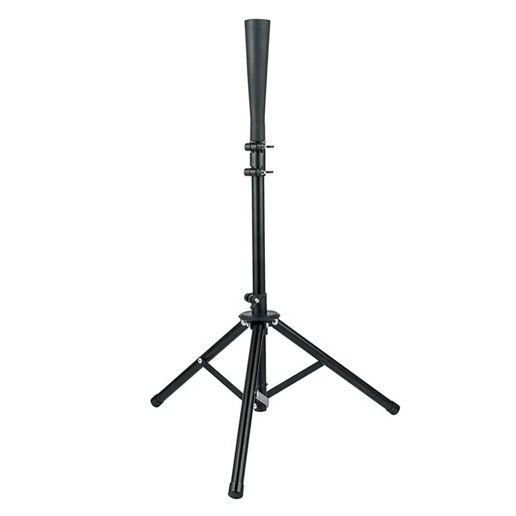 Adjustable Metal  Portable Travel Batting Tee for Baseball or Softball