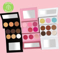 Cosmetic Professional Blush Palette Private Label Cruelty Free Luxury Vegan Pigment Pink Make up Palette