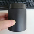 Cosmetic Pot 50ml 120ml 150ml 200ml 250ml 300ml 500ml Matte Black Plastic Food Container Storage Cookie Jar Pet Honey Jars