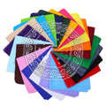 Kerchief Bandana with Artistic Prints Suitable for Casual Wear Festivals and Travel Adds Flair to Any Wardrobe Effortlessly