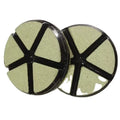 80mm for Concrete Grinding 3 Inch 5 Segment Diamond Ceramic Polishing Pads