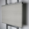 Light Adjustment Grey Horizontal Fabric Honeycomb Blinds Window Curtain Blind