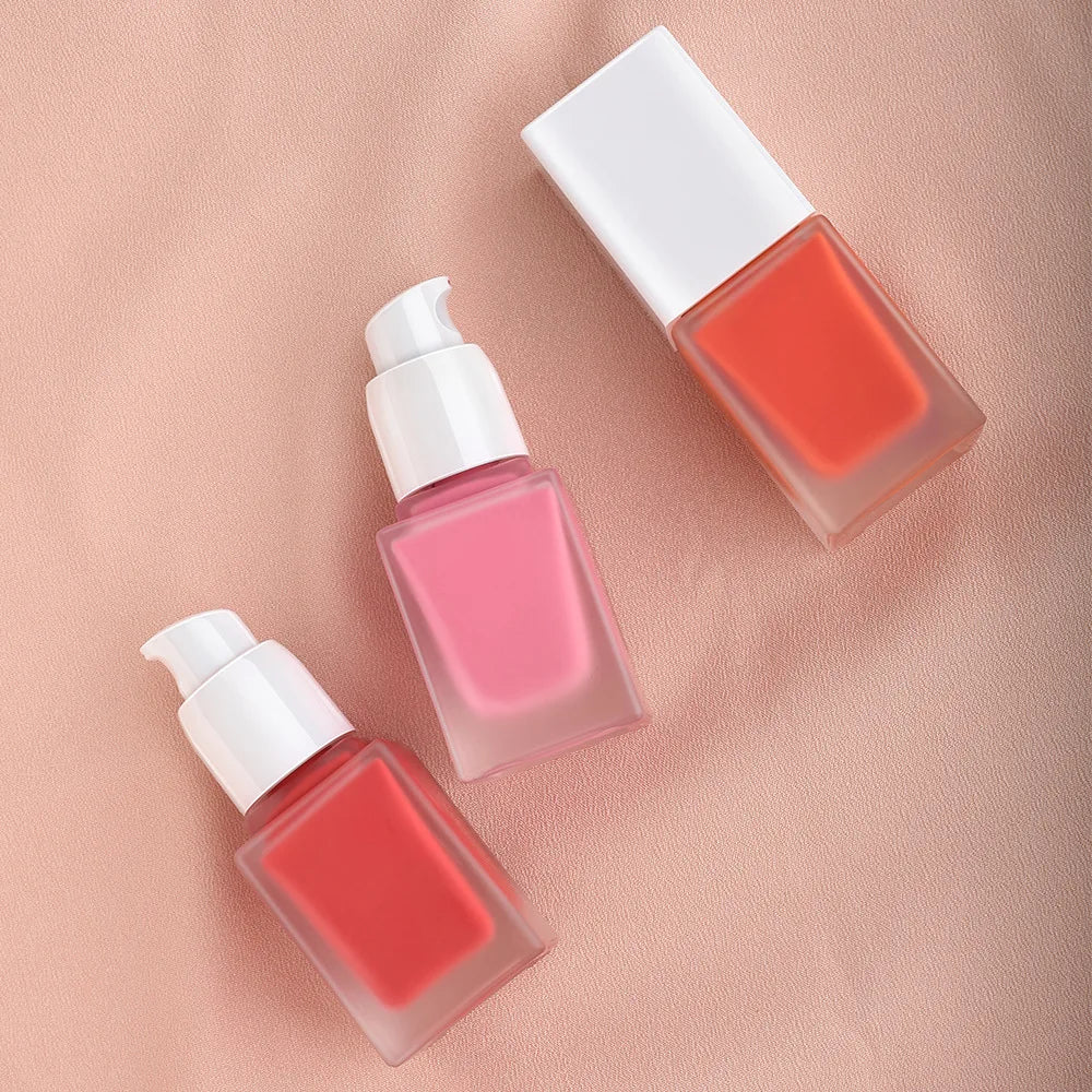 Waterproof Blush Makeup Blusher Custom Logo Pink Blush Cream Blusher Private Label