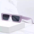 Small Frame Vintage Rectangle Sunglasses New Fashion Women Personality Wide Brim Sunglasses