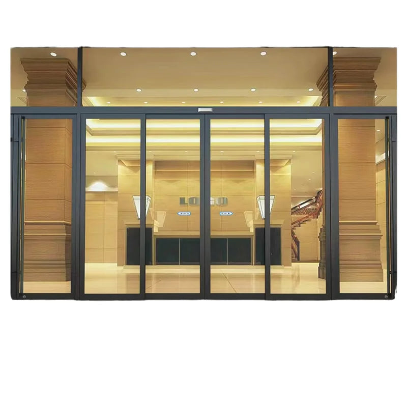 Oredy Modern Infrared Motion Sensor Opener for Automatic Sliding Glass Door Kitchen Door System Aluminum Frame Decorative Style
