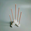 Huiying Good Selling Stone Handmade Gem Incense Stick Holder Clear Quartz