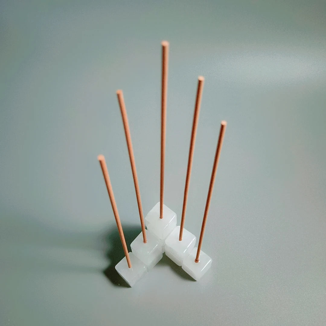 Huiying Good Selling Stone Handmade Gem Incense Stick Holder Clear Quartz