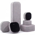 Wholesale Custom Velvet Ring Earring Necklace Bracelet Jewelry Storage Travel Gift Box Packaging Velvet Jewellery Box
