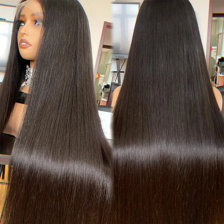 Factory Wholesale Sdd Bone Straight Raw Vietnamese Virgin Cuticle Aligned Glueless Full hd Lace Wigs Human Hair MegaBDM