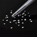 Wholesale Price Loose Moissanite Round Shape 1-3mm White DEF Melee Round Cut Mossanite Price Per Carat Synthetic Diamond MegaBDM