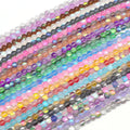 8mm Matte Flash Shimmer Crystal Stone Beads Frosted Mermaid Round Aura Borealis Quartz Beads Loose Glass Beads