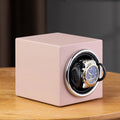 Wholesale Modern Single Luxury Automatic Watch Winder Handmade Black Safe Lacquer Case Luxury Single Watch Box for Ebay