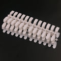 240pcs Custom Flat False Nail Practice Plate Solid ABS Material Professional Salon Nails Tips Swatches Display Board