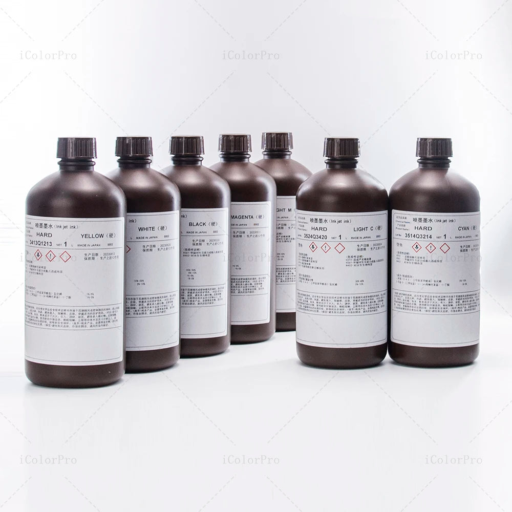 Sustainable Choice TOYO Soft Hard UV Printing Inks for Epson I3200 U1 and Ricoh Gen5 Printheads for Eco Friendly Printing