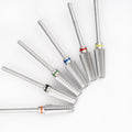 Best Selling Tungsten Carbide Nail Bits Cuticle Clean Manicure Tool Electric Nail Machine 5 in 1 Tapered Nail Drill Bit