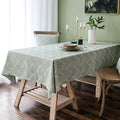 Hot Soft Custom Size Pattern Tablecover for Weddings Events Parties Outdoor Easy Clean for Kitchen Household Woven Technique