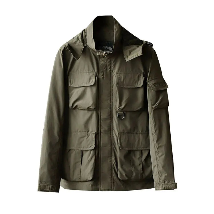 Wholesale Mens &amp Coats Soft Shell Field Man's Hiking Mountaineering Jacket Men's Bomber Jackets Waterproof Hooded Coat