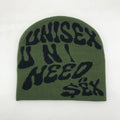 Best Selling Unisex Outdoor Sports Windproof Beanie Custom Jacquard Acrylic New Style Custom Logo Character Letter Argyle