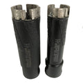 Diamond Core Drilling Bits With Vacuum Brazed Protected Teeth Dry Use for granite marble and concrete floor