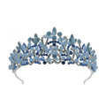 Elegant Temperament Handmade Alloy Crystal Rhinestone Wedding Headwear Bridal Crown