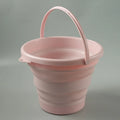 Thickened Folding Bucket Car Portable Car Wash Bucket Multifunctional Outdoor Fishing Bucket 5L