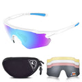HUBO HB-502 Sport Sunglasses Polarized Half Frame Quick Exchange Lens 3/5 Interchangeable Lenses Custom Logo Cycling Glasses