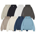 Clothing Manufacturer Winter Autumn Heavy 450 Grams Loose Casual Hooded Sweatshirt 100% Cotton Hoodie for Men