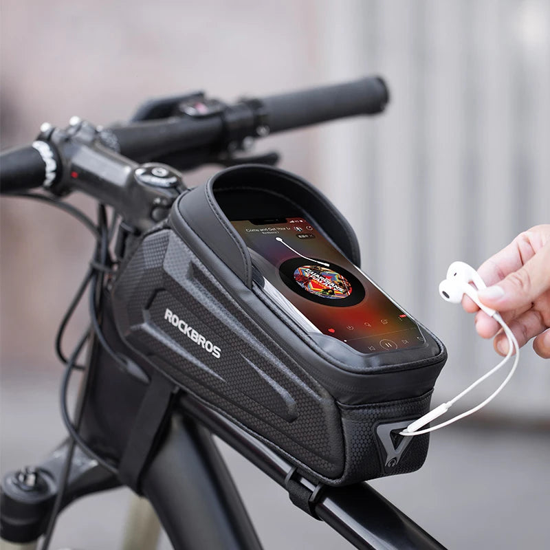 ODM OEM Cycling Frame Front 8.0 Rainproof Bicycle Bag with Touch Screen Phone Case New Design Bike Accessories