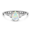 Factory 925 Sterling Silver Classic Elegance Jewelry Australia Rainbow Fire Natural Opal Rings