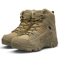 HS-064  Durable  Jungle Beige Shoes Desert Khaki  Rubber Shoes Men's Hiking Boots