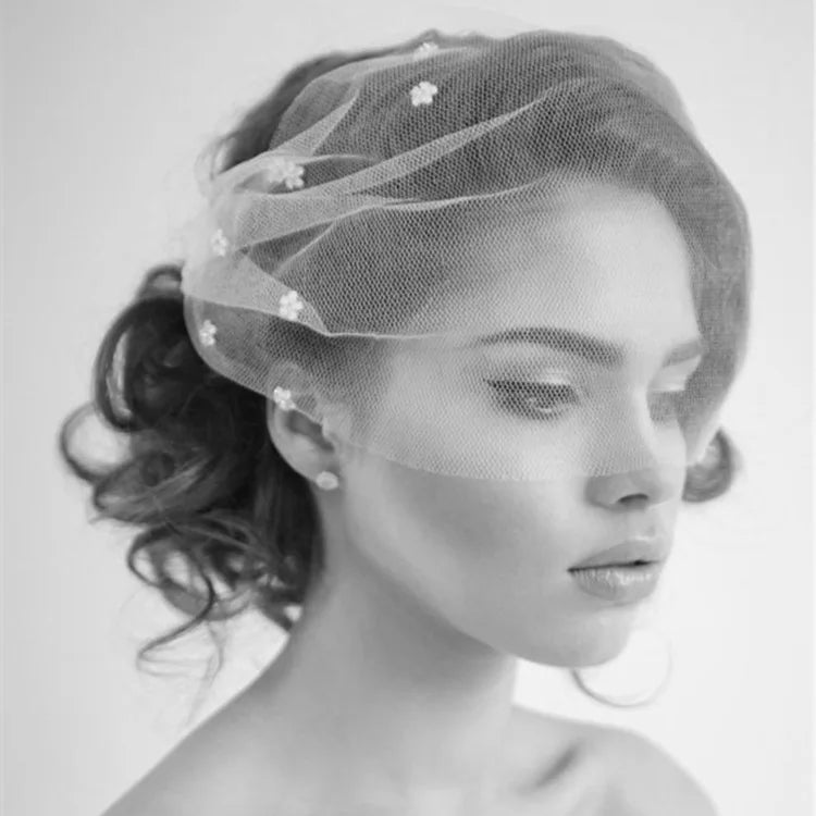 IVANHOE Wholesale of Bride Veil Super fairy Flower Handmade Double-sided Hair Combs Manufacturer