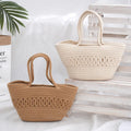 2026 Hot Selling Cheap Women Handbag Tote Beach Bag Handmade Open Closure Two Handles Bucket