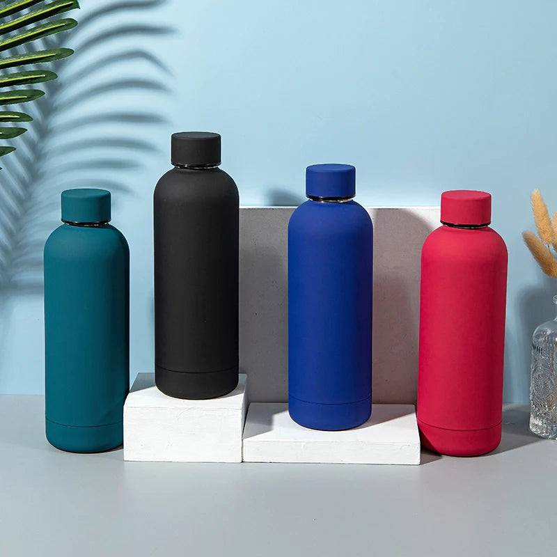 500/750ml Full CustomizedStocked Double Wall Vacuum Flask  Insulated Water Bottle Stainless Steel Tumbler Sports Water Bottle