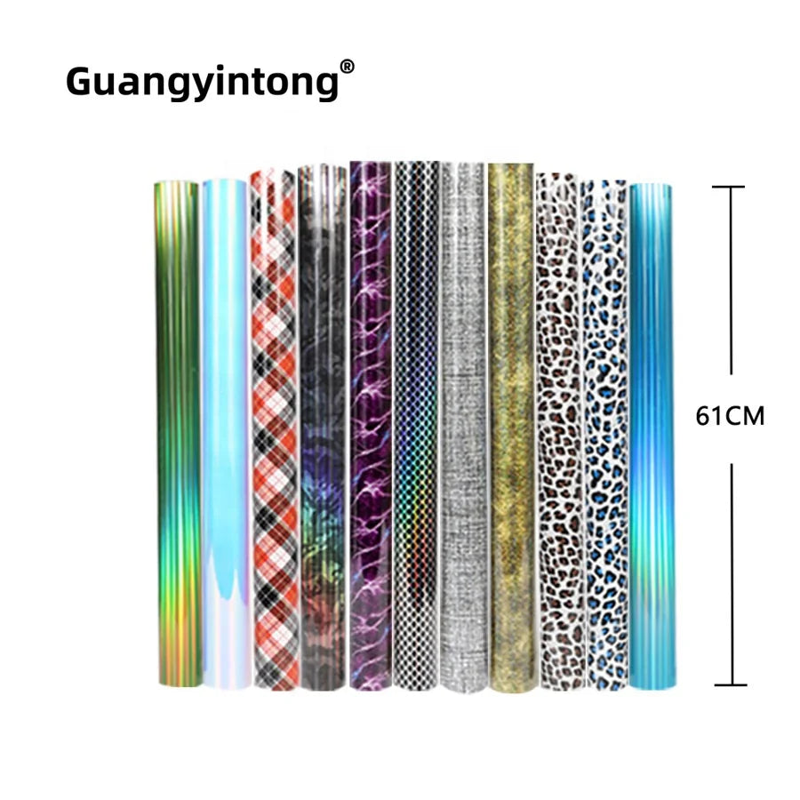 Guangyintong  PU Leopard Series Vinyl Paper for T-shirt Printing Printable Htv Sheets Printable Heat Vinyl Print on Htv