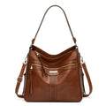 Vintage PU Leather Office Work Ladies Handbag Luxury Tote Shoulder Crossbody Hobo Handbags for Women